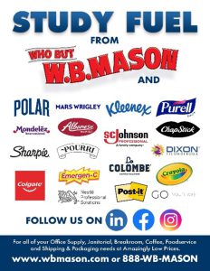 Study Fuel from W.B. Mason and our trusted brands! 